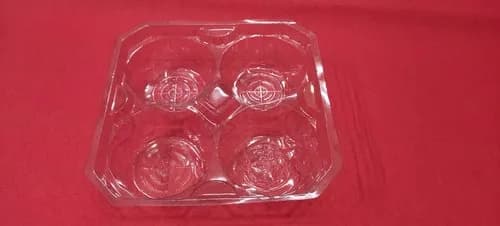 Muffin Cake Tray 4 Pcs Packaging